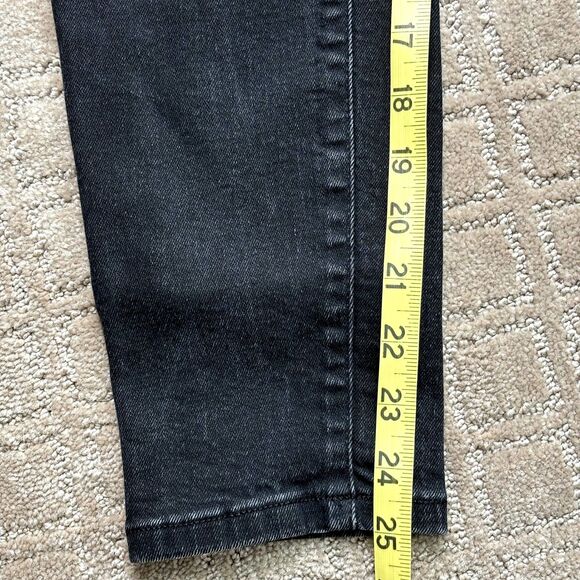 Everlane High Rise Skinny Jeans Womens 31 Denim Black Stretch Ankle Basic Casual - Picture 9 of 10